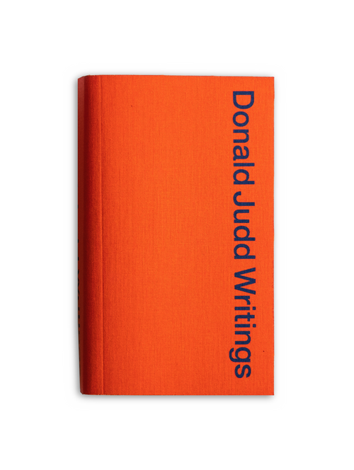 Donald Judd Writings