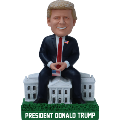 Donald Trump on White House Bobblehead