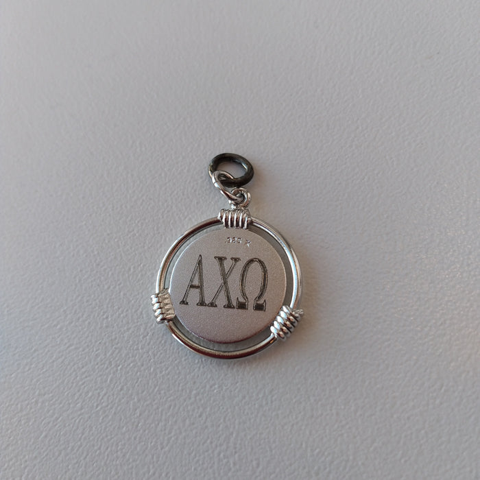 Double-sided Pendant - Alpha Chi Omega