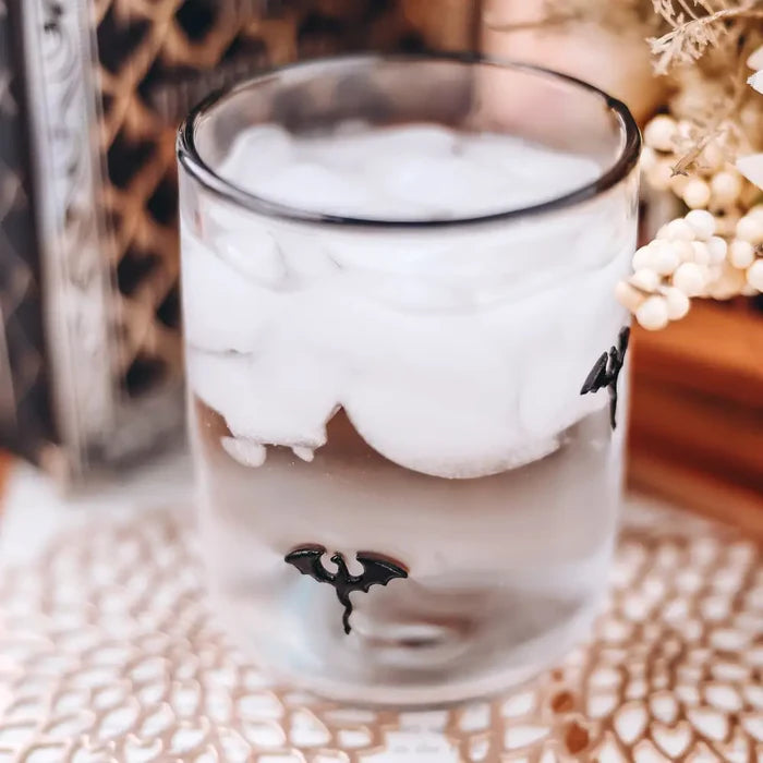Dragon Icon Glass Drinkware