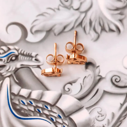 Dragon Stainless Steel Stud Earrings jewelry
