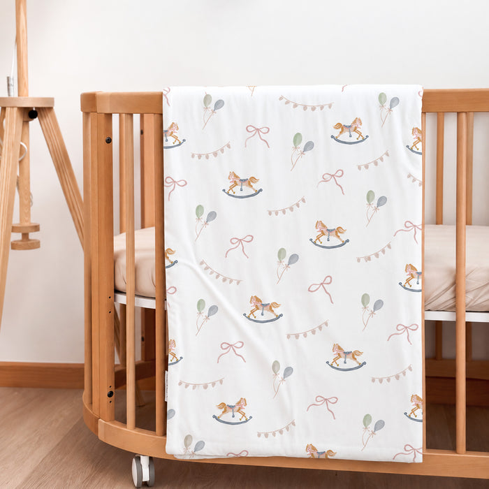 Duvet + Fitted Crib Sheet Set - Ponyplay