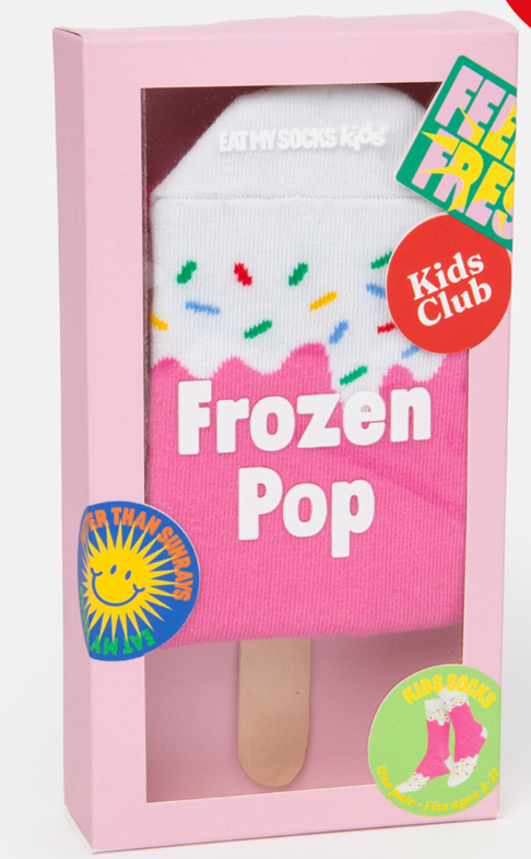 Eat My Socks Kids Frozen Pop - Strawberry