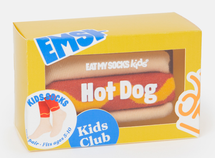 Eat My Socks Kids Hot Dog