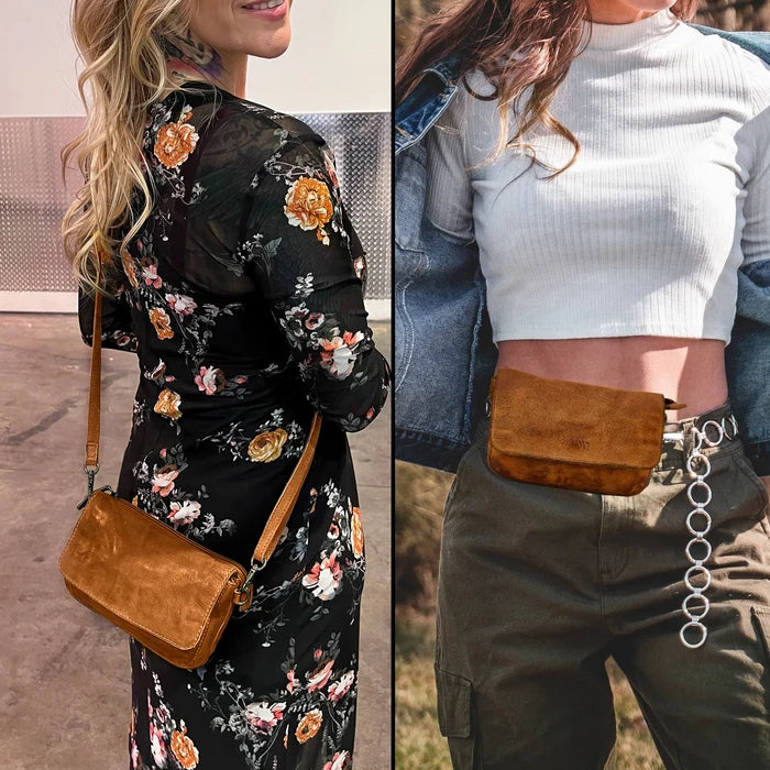 womens leather crossbody bags