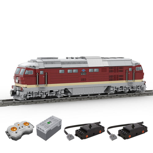 Electric Locomotive BR132 Klemmbausteine - LesDiy - Klemmbausteine