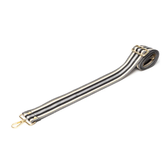 Elie Beaumont Bag Strap - Metallic Stripes