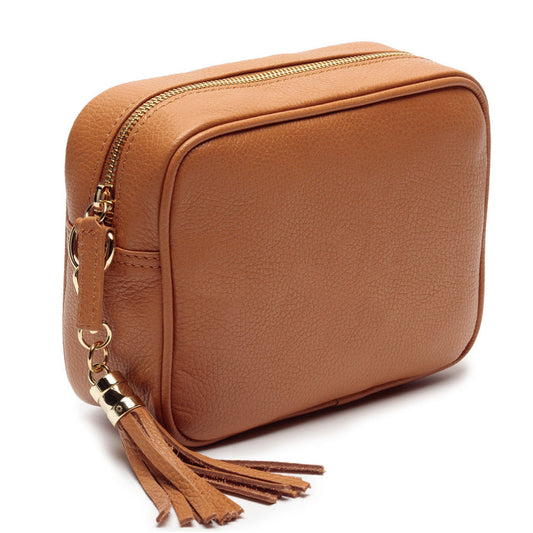 Elie Beaumont Crossbody Bag - Tan