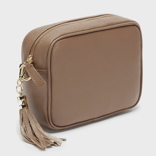 Elie Beaumont Crossbody Bag - Taupe