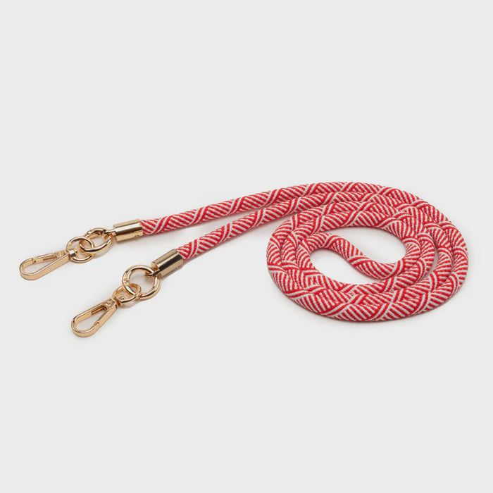 Elie Beaumont Lanyard Strap - Red Inca Rope