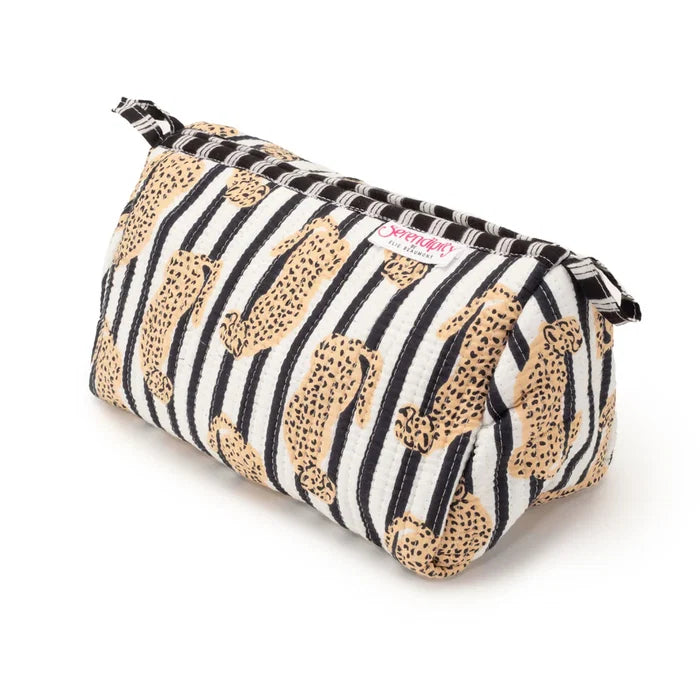 Elie Beaumont Serendipity Cosmetic Bag  -  Leopard