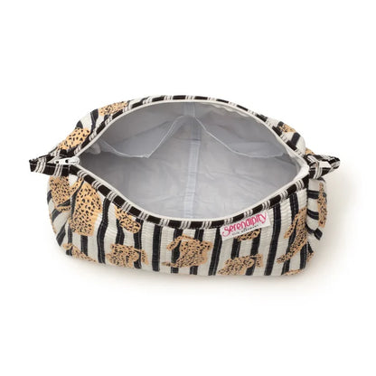 Elie Beaumont Serendipity Cosmetic Bag  -  Leopard