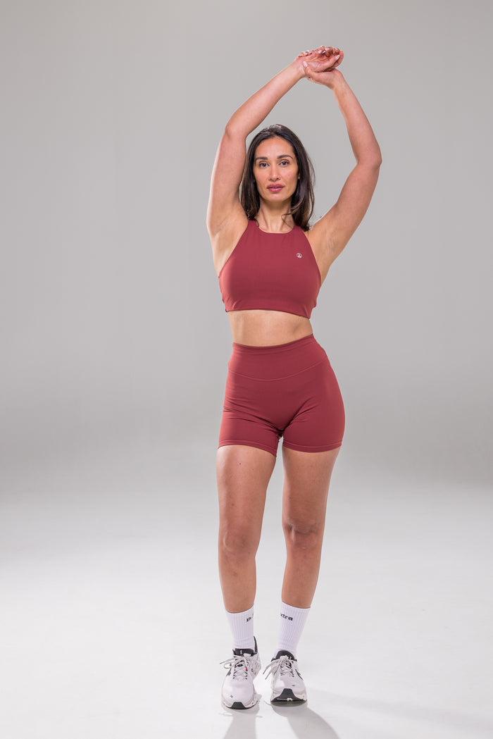 Eternal Rise Bra -Rosewood