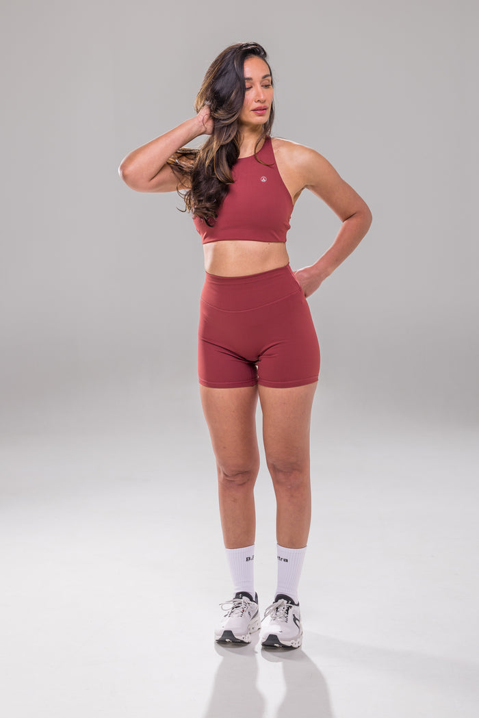 Eternal Rise Bra -Rosewood