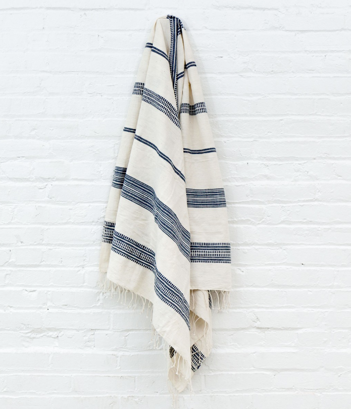 Ethiopian Cotton Bath Towels- Hand Woven (many colors)- Eco-Friendly, Fair Trade - Give Back Goods