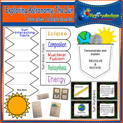 Exploring Astronomy Interactive Foldable Booklets