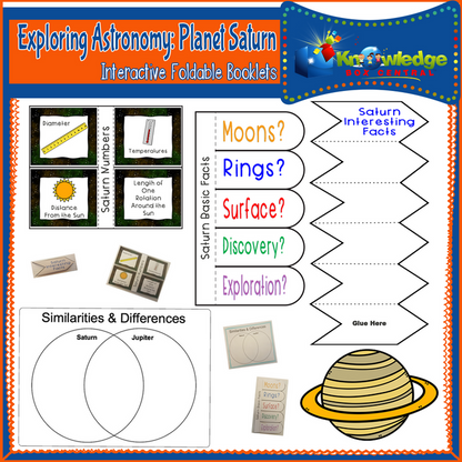 Exploring Astronomy Interactive Foldable Booklets