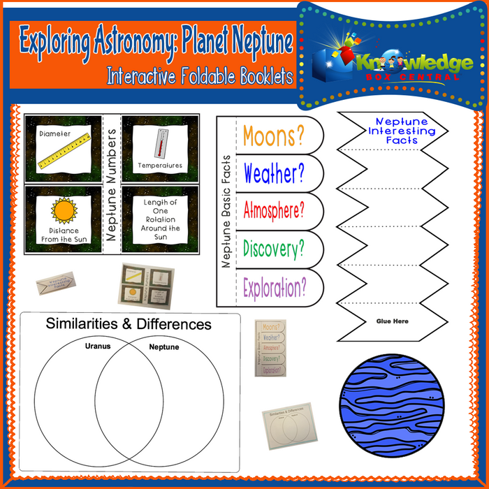 Exploring Astronomy Interactive Foldable Booklets