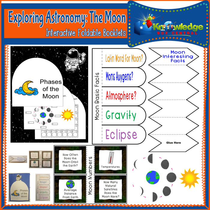 Exploring Astronomy Interactive Foldable Booklets