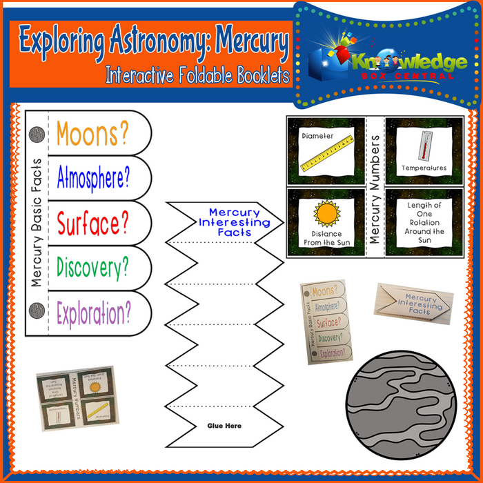 Exploring Astronomy Interactive Foldable Booklets