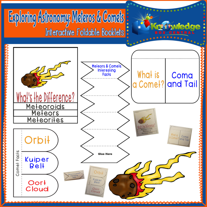 Exploring Astronomy Interactive Foldable Booklets