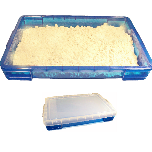 Extra Large 20 Liter Portable Sand Tray & 22 lbs Kinetic Sand