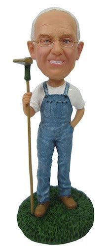 Farmer Bobblehead - National Bobblehead HOF Store
