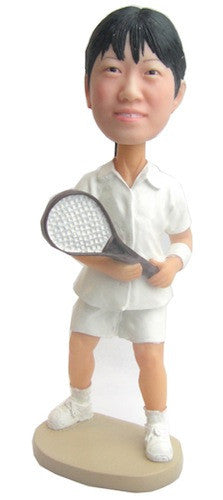 Female Badminton Player - National Bobblehead HOF Store