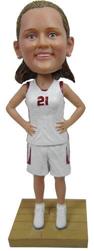 Female Basketball Player #2 - National Bobblehead HOF Store