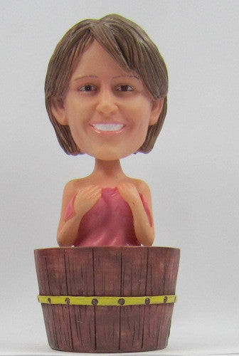 Female Bathtub Bobblehead - National Bobblehead HOF Store