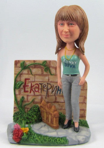 Female Diva Bobblehead - National Bobblehead HOF Store