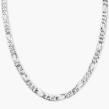 Figarokette 4mm breit aus 925 Silber - Taipan Schmuck