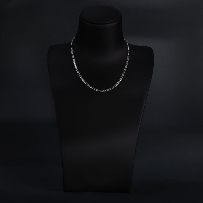Figarokette 4mm breit aus 925 Silber - Taipan Schmuck