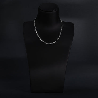 Figarokette 4mm breit aus 925 Silber - Taipan Schmuck