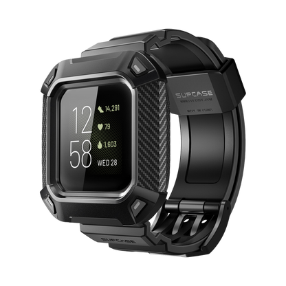 Fitbit Versa 3 Unicorn Beetle Pro Rugged Case-Black