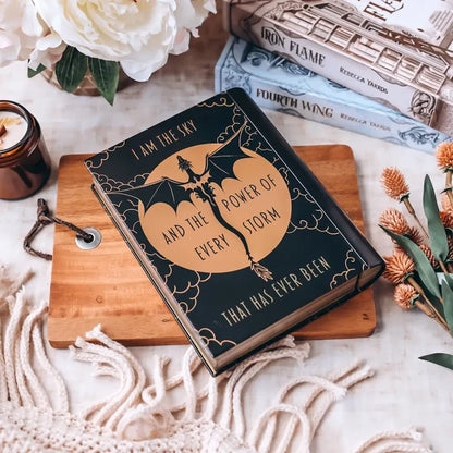 Fourth Wing Inspired Book Tin Accessories