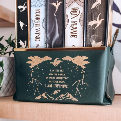 Fourth Wing Inspired Storage Bin Storage Box