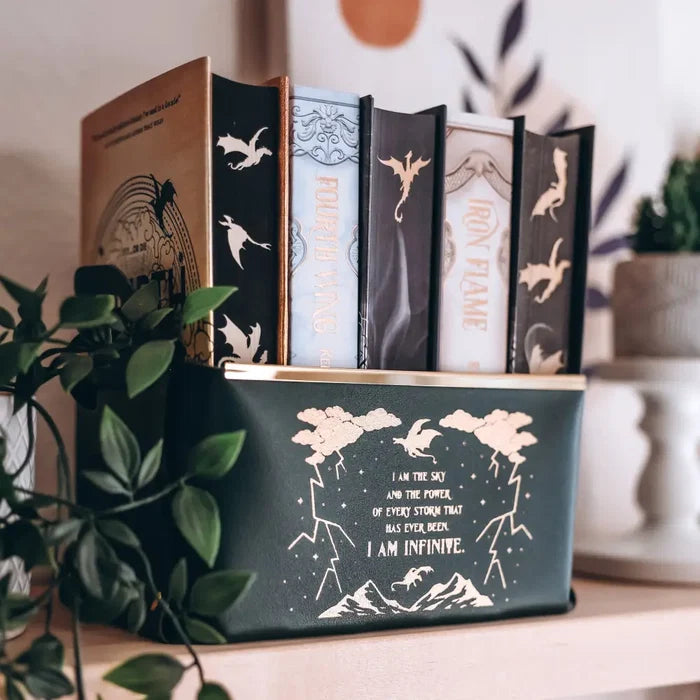 Fourth Wing Inspired Storage Bin Storage Box