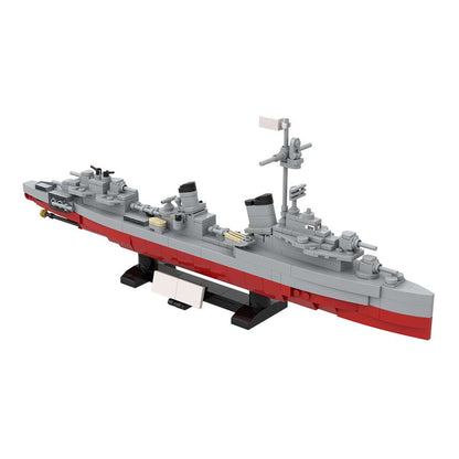 Fregattenschiff der Marine Klemmbausteine - LesDiyproduct_type##