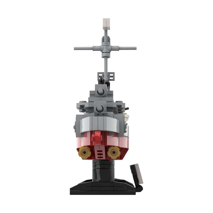 Fregattenschiff der Marine Klemmbausteine - LesDiyproduct_type##