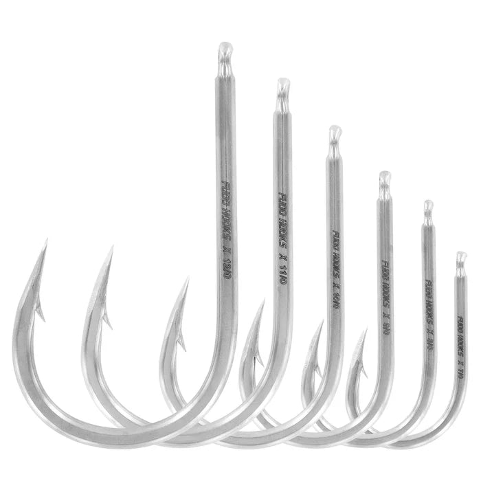 FUDO Hooks - Super Ocean Kona Cut Needle Eye Hooks