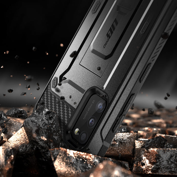 Galaxy A41 Unicorn Beetle Pro Rugged Case-Black