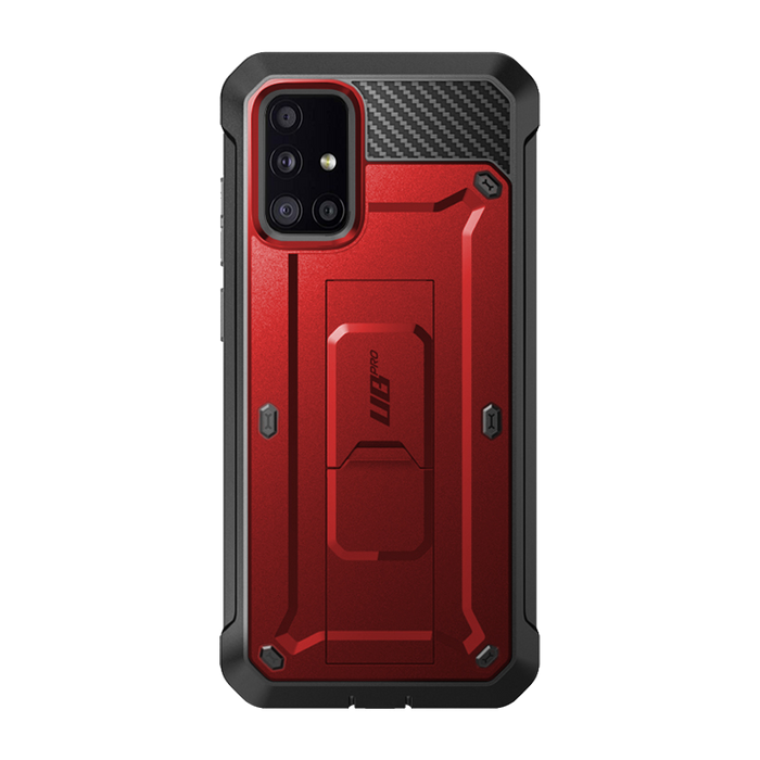 Galaxy A51 5G Unicorn Beetle Pro Rugged Case-Metallic Red