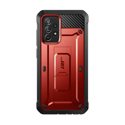 Galaxy A72 Unicorn Beetle Pro Rugged Holster Case-Metallic Red