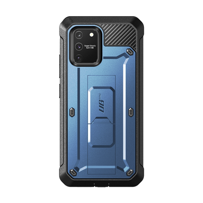 Galaxy S10 Lite Unicorn Beetle Pro Full Body Rugged Holster Case-Metallic Blue