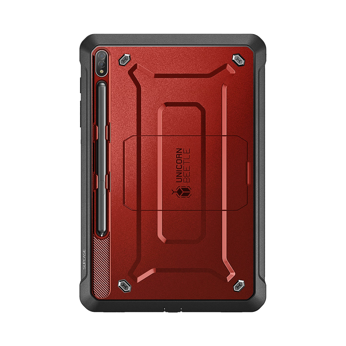 Galaxy Tab S8 Ultra (2022) Unicorn Beetle Pro Rugged Case(open box)-Metallic Red