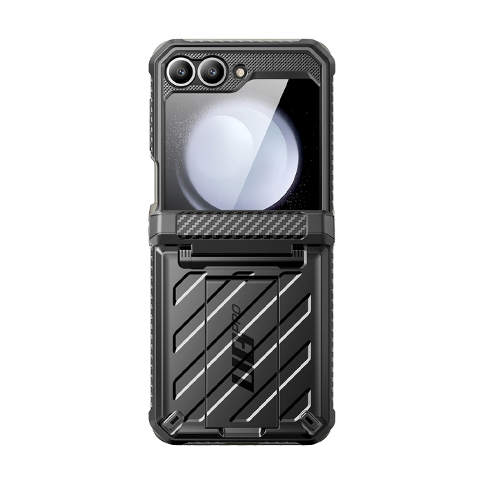 Galaxy Z Flip6 Unicorn Beetle PRO Rugged Case with Belt Clip-Black