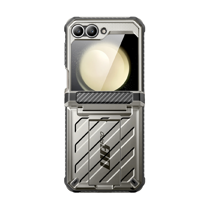 Galaxy Z Flip6 Unicorn Beetle PRO Rugged Case with Belt Clip-Titan Gray