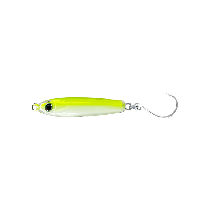 game-on-lures-in-line-single-hook-exo-epoxy-jig-34-212-chartreuse-lime-time