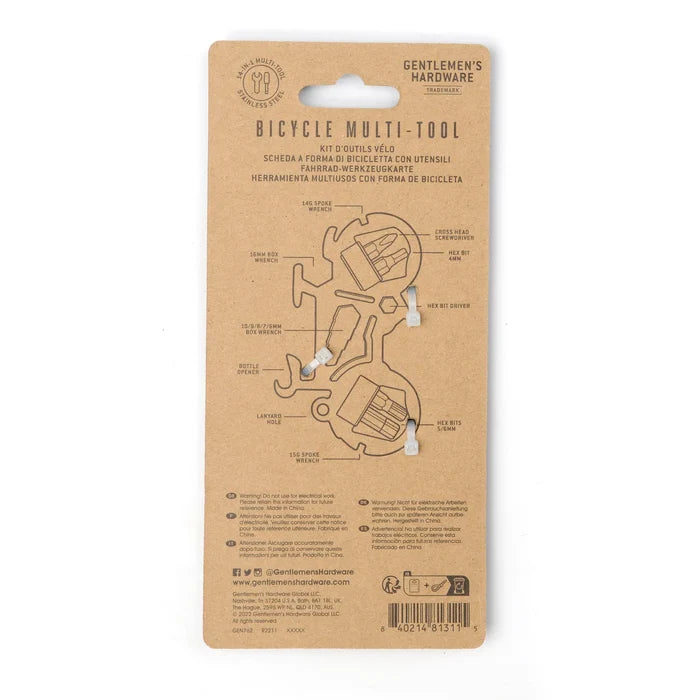 Gentlemen's Hardware Mini Bicycle Multi-Tool